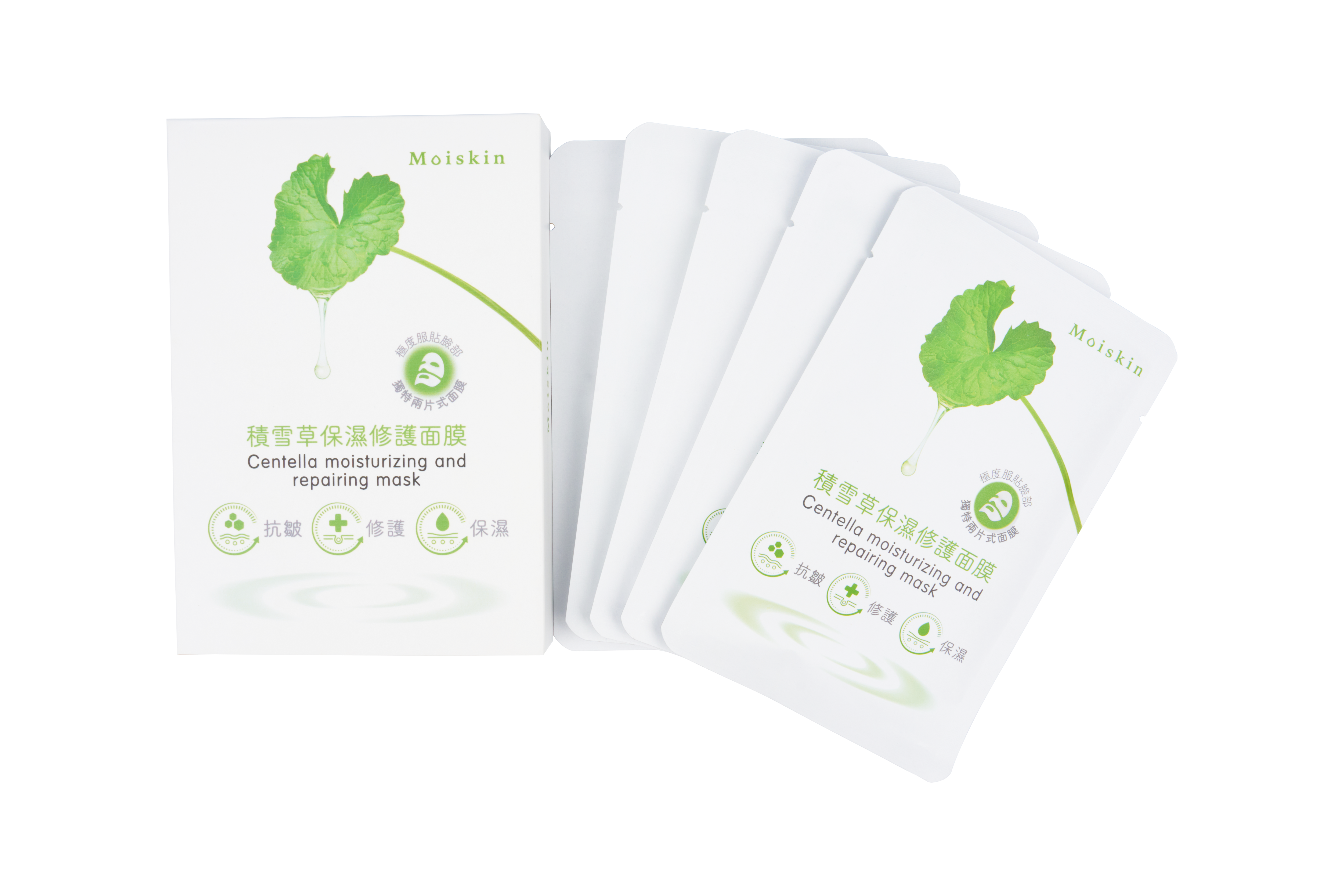 MOISKIN 積雪草保濕修護面膜